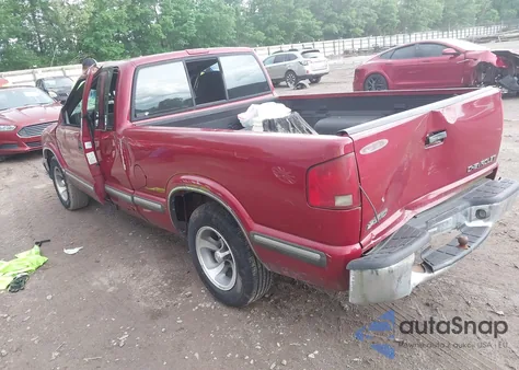 1998 Chevrolet S-10 Ls Fleetside из США, поврежденный, VIN 1GCCS1946WK123110